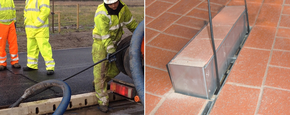 Maintenance KerbDrain jetting MultiDrain MD Brickslot access