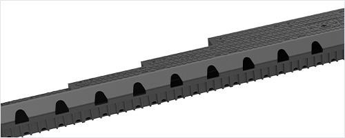 All channel body sizes for ACO KerbDrain BridgeDeck